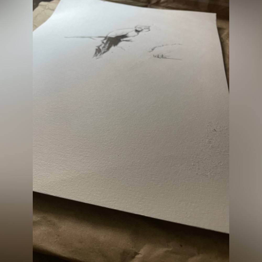 Owl Drawing Artwork - Picture 5 of 6